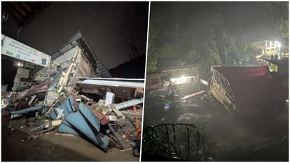 देहरादून: सहस्रधारा में देर रात बादल फटा, होटल और कई दुकानें भारी मलबे में समाई