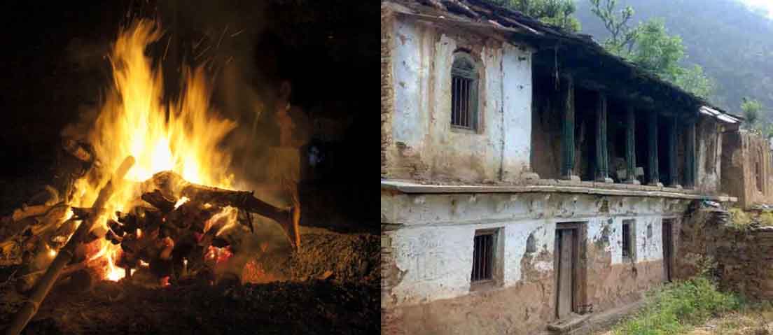 पलायन की पीड़ा: रुद्रप्रयाग के गांव में शव उठाने तक नहीं बचे लोग… दूसरे गाँव से आये लोग