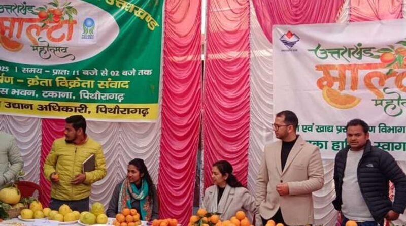 किसान दूर, विभाग की तगड़ी कमाई—माल्टा 10 रुपये में खरीदा, 40 रुपये किलो में बेचा