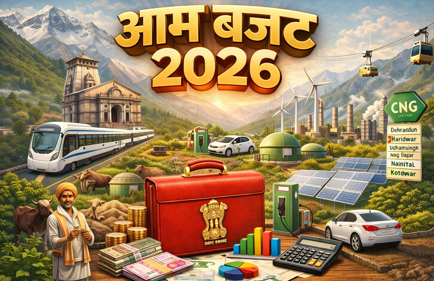 चारधाम ग्रीन कॉरिडोर से सस्ती सीएनजी तक, बजट ने खोले उत्तराखंड के नए रास्ते
