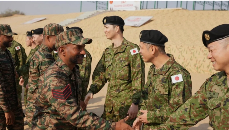 उत्तराखंड: चौबटिया में भारत-जापान का संयुक्त सैन्य अभ्यास ‘धर्म गार्डियन’ जारी