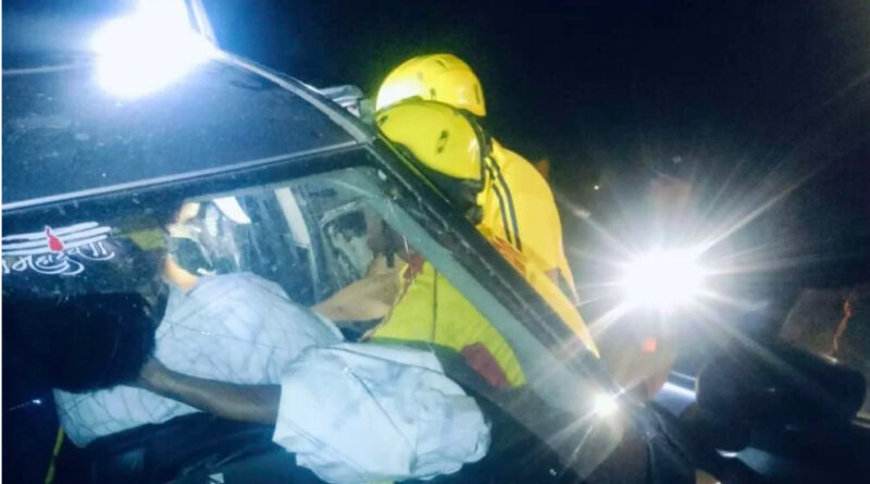रुद्रप्रयाग में केदारनाथ यात्रियों की कार दुर्घटनाग्रस्त, एक की मौत जबकि दूसरा गंभीर घायल
