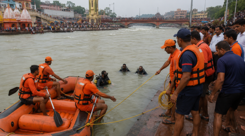 हरिद्वार में बड़ा हादसा: गंगा में डूबे 4 कांवड़िए, SDRF ने सभी शव किए बरामद