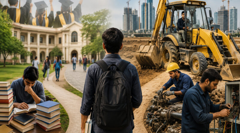पढ़ाई या हुनर?… डिग्री की दौड़ छोड़ो, JCB चलाओ!’ अब इस दिग्गज इन्वेस्टर ने भी कॉलेज सिस्टम पर उठाए सवाल