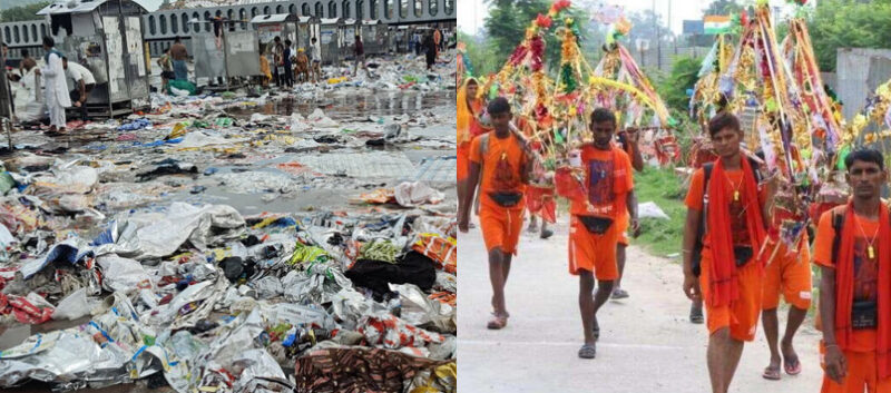12 दिन तक भगवा रंग में रंगा रहा हरिद्वार, 4 करोड़ 80 लाख कांवड़ियों ने भरा गंगाजल; सफाई अभियान शुरू