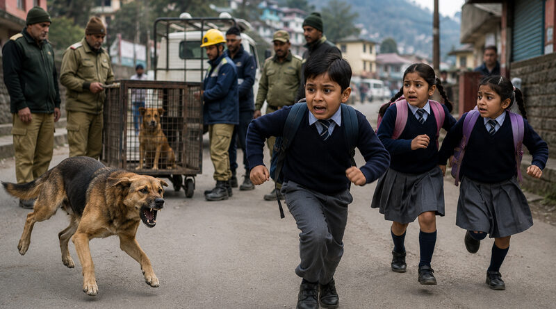 चमोली: नारायणबगड़ में आवारा कुत्तों का आतंक, 10 स्कूलों में तीन दिन का अवकाश